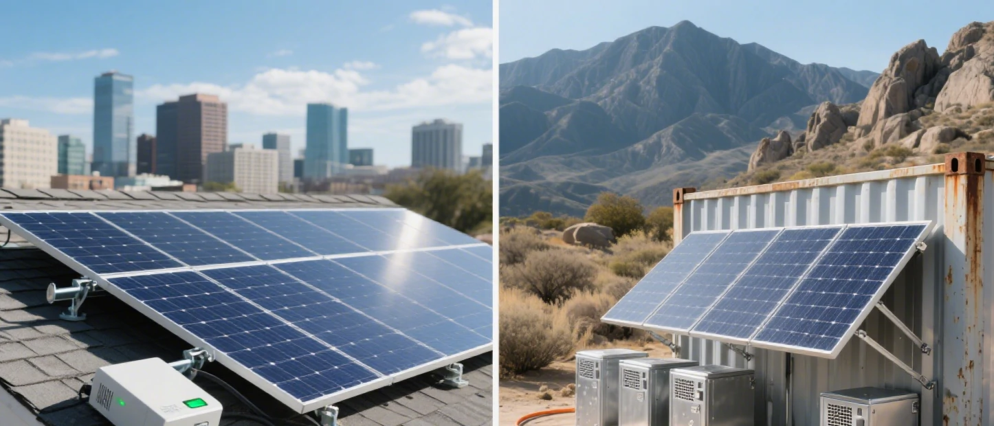 on-grid and off-grid solar system